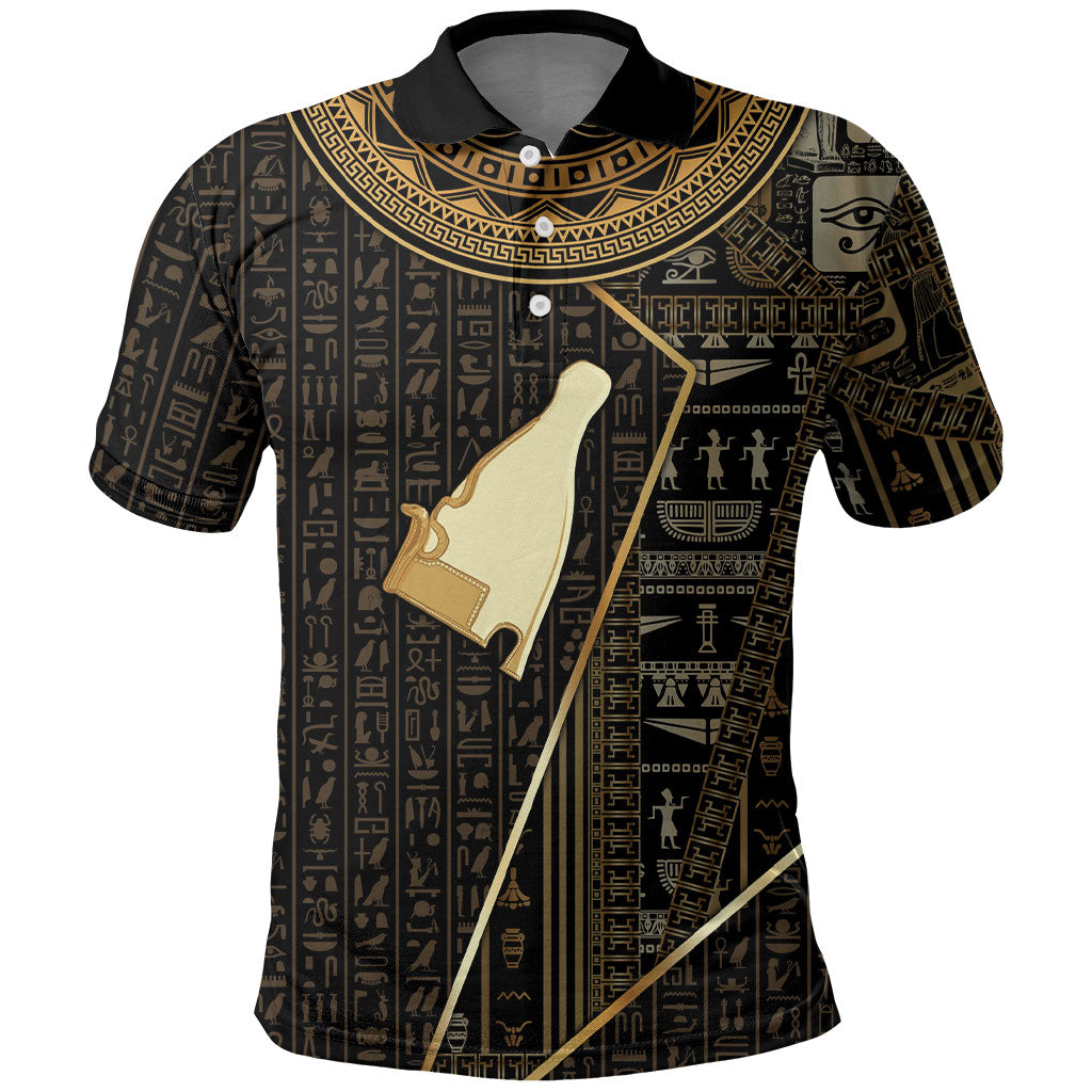 Egypt Hedjet Crown Polo Shirt Ancient Mythology Upper Pharaoh
