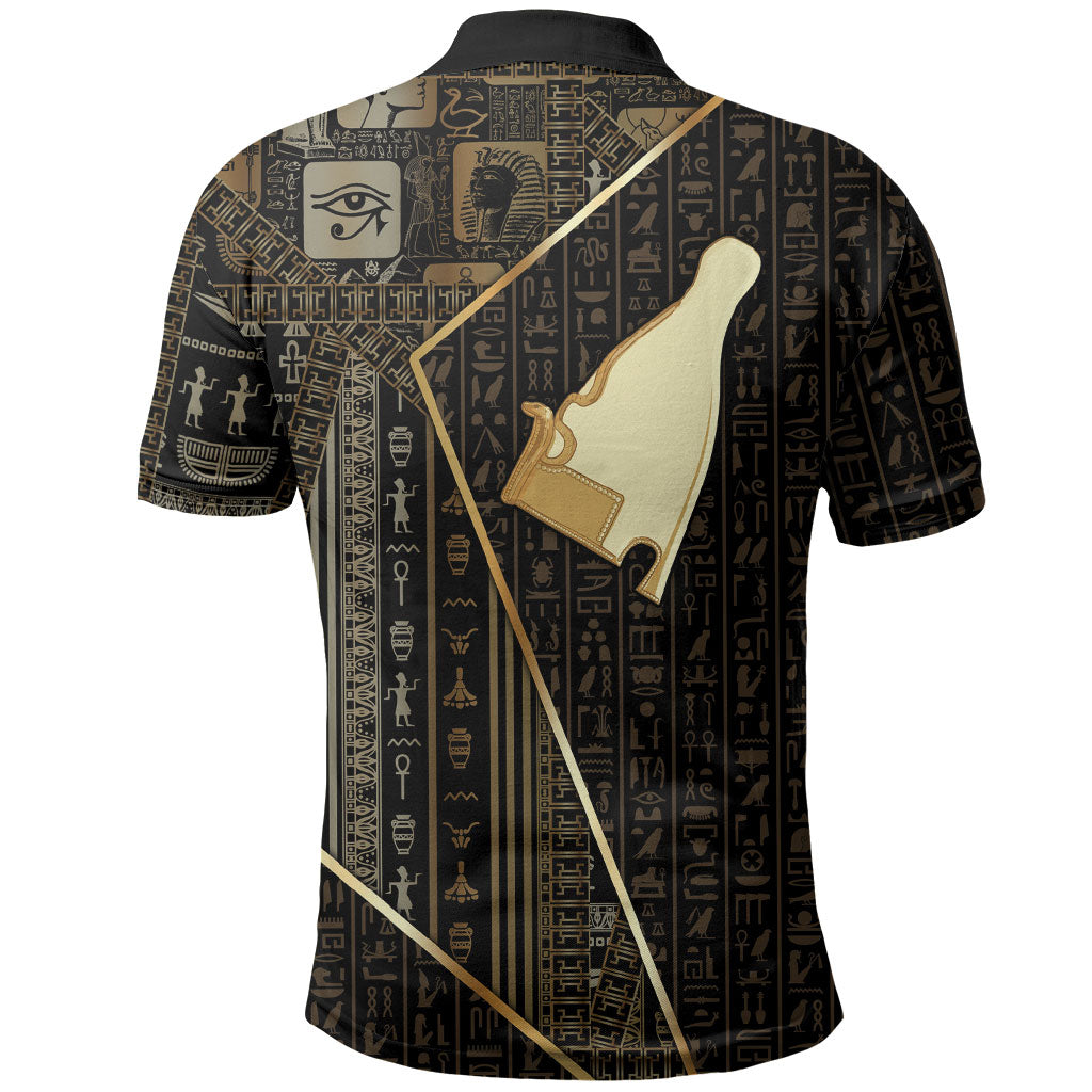 Egypt Hedjet Crown Polo Shirt Ancient Mythology Upper Pharaoh