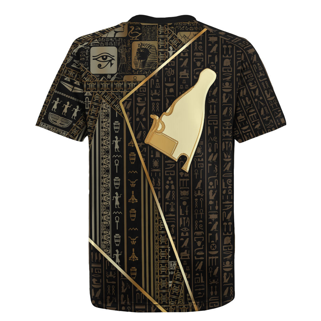 Egypt Hedjet Crown Rugby Jersey Ancient Mythology Upper Pharaoh