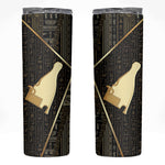 Egypt Hedjet Crown Skinny Tumbler Ancient Mythology Upper Pharaoh