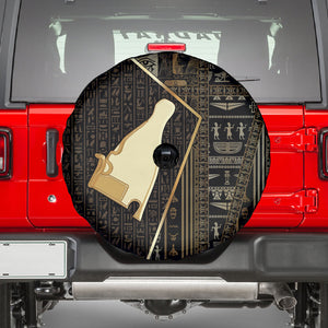 Egypt Hedjet Crown Spare Tire Cover Ancient Mythology Upper Pharaoh