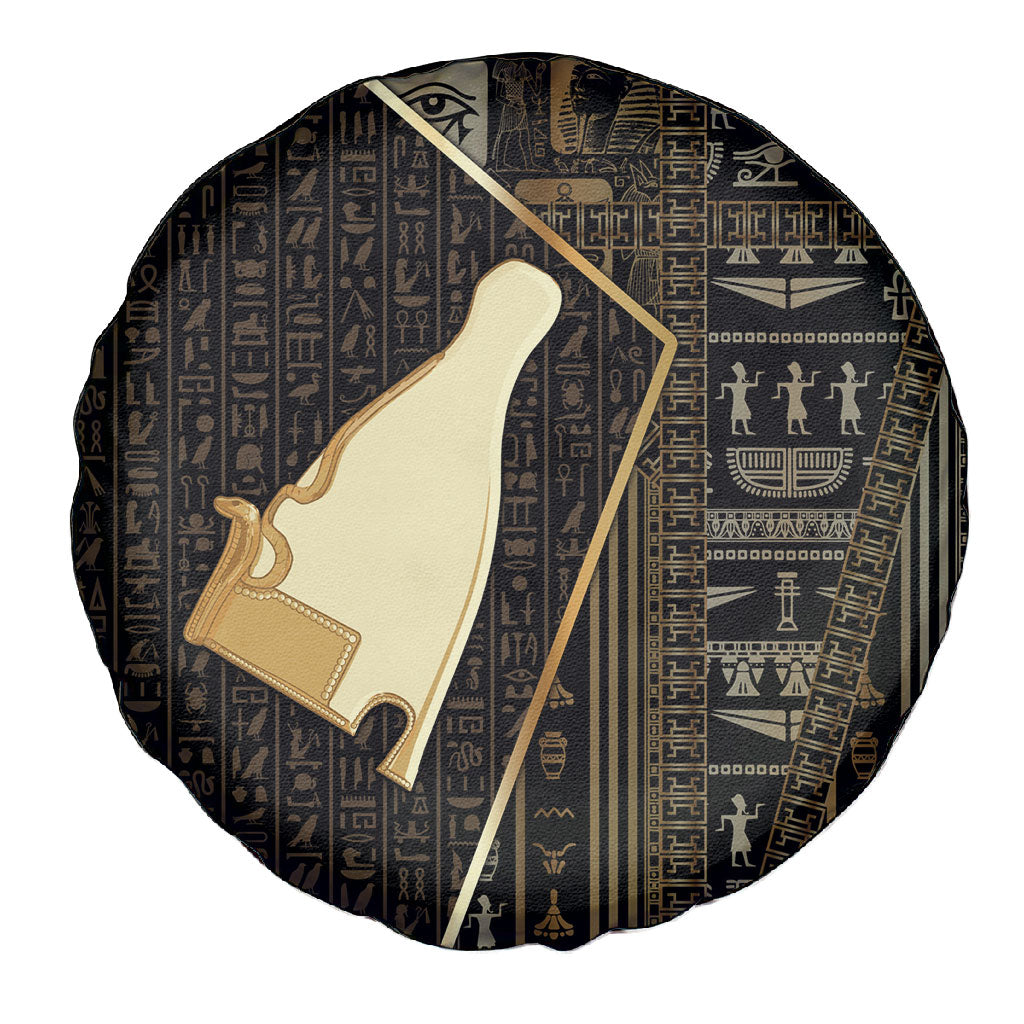 Egypt Hedjet Crown Spare Tire Cover Ancient Mythology Upper Pharaoh