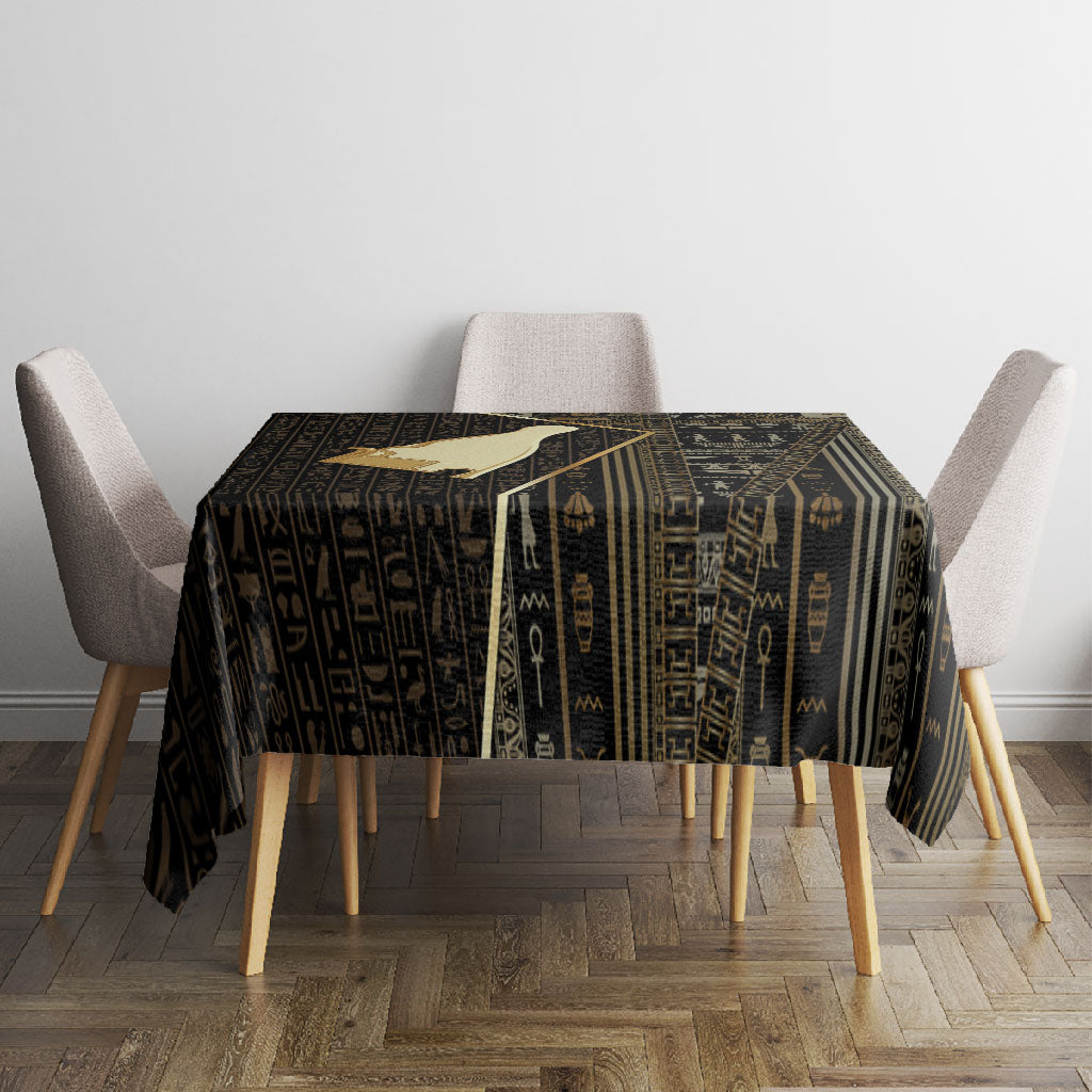 Egypt Hedjet Crown Tablecloth Ancient Mythology Upper Pharaoh