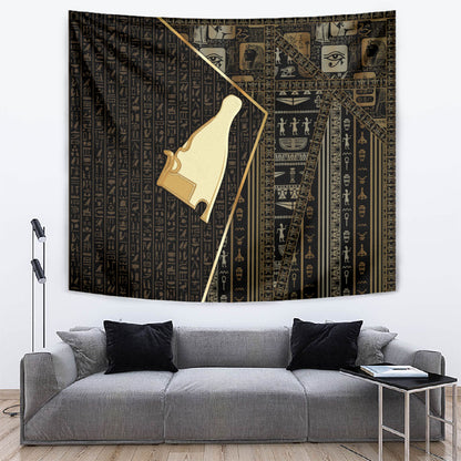 Egypt Hedjet Crown Tapestry Ancient Mythology Upper Pharaoh