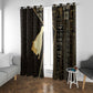 Egypt Hedjet Crown Window Curtain Ancient Mythology Upper Pharaoh