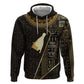 Egypt Hedjet Crown Zip Hoodie Ancient Mythology Upper Pharaoh