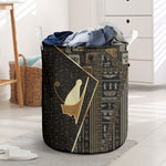 Egypt Pschent Crown Laundry Basket Ancient Mythology Unified Pharaoh