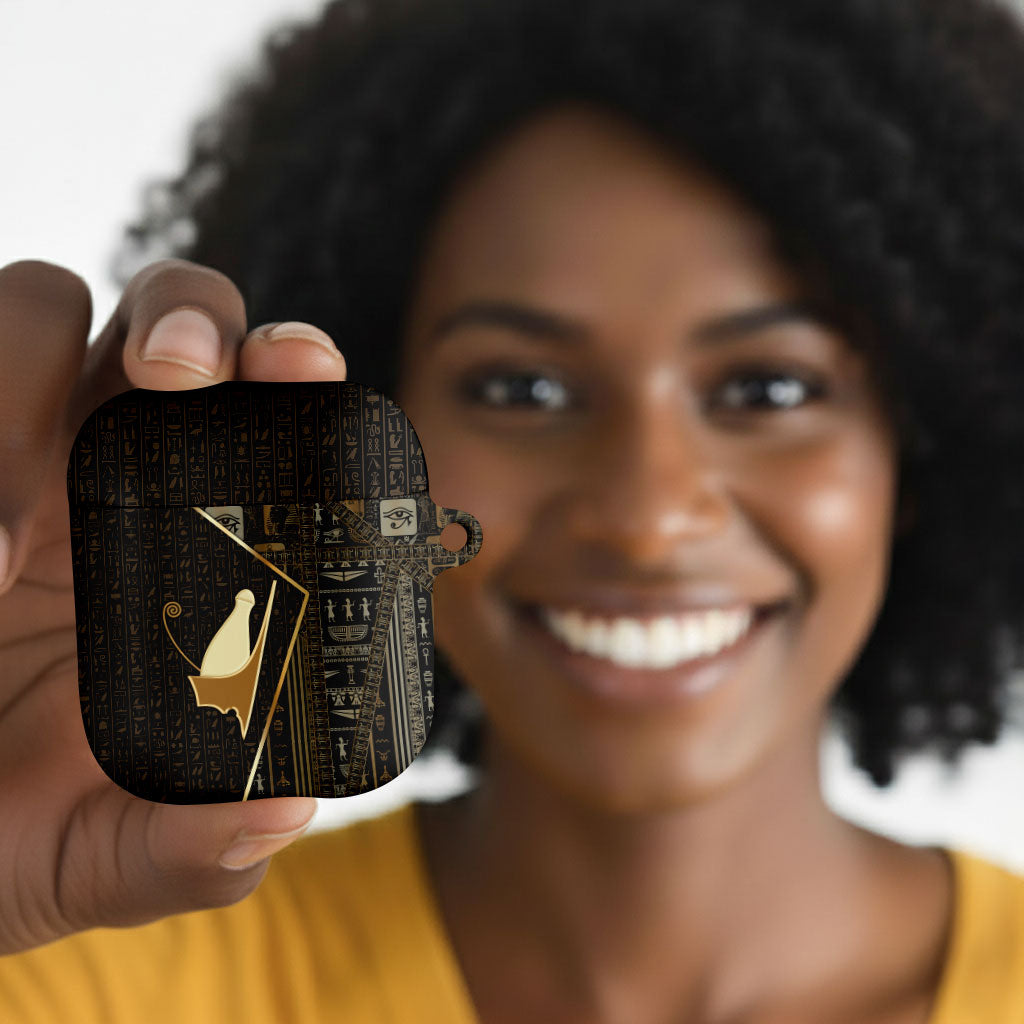 Egypt Pschent Crown AirPods Case Ancient Mythology Unified Pharaoh