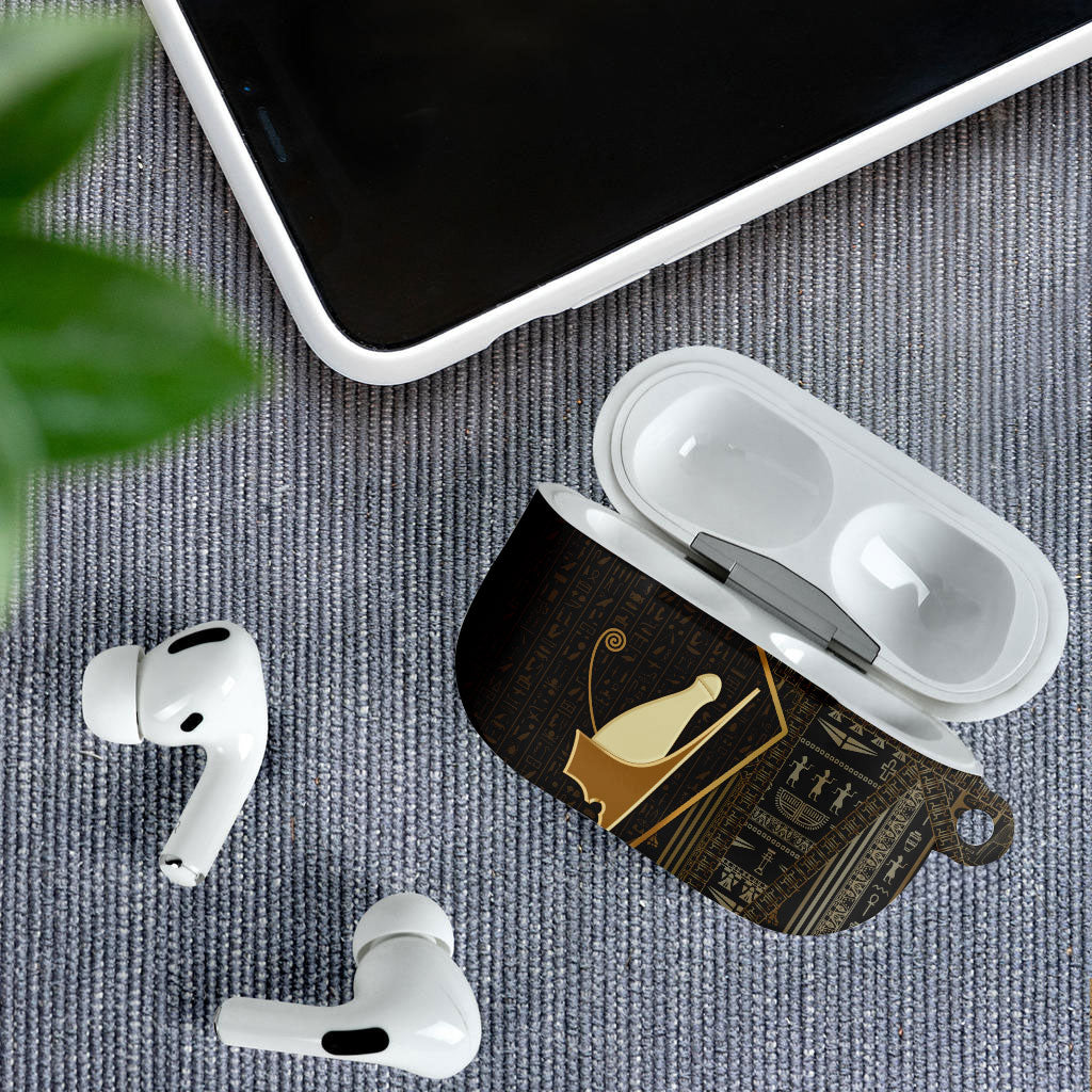 Egypt Pschent Crown AirPods Case Ancient Mythology Unified Pharaoh