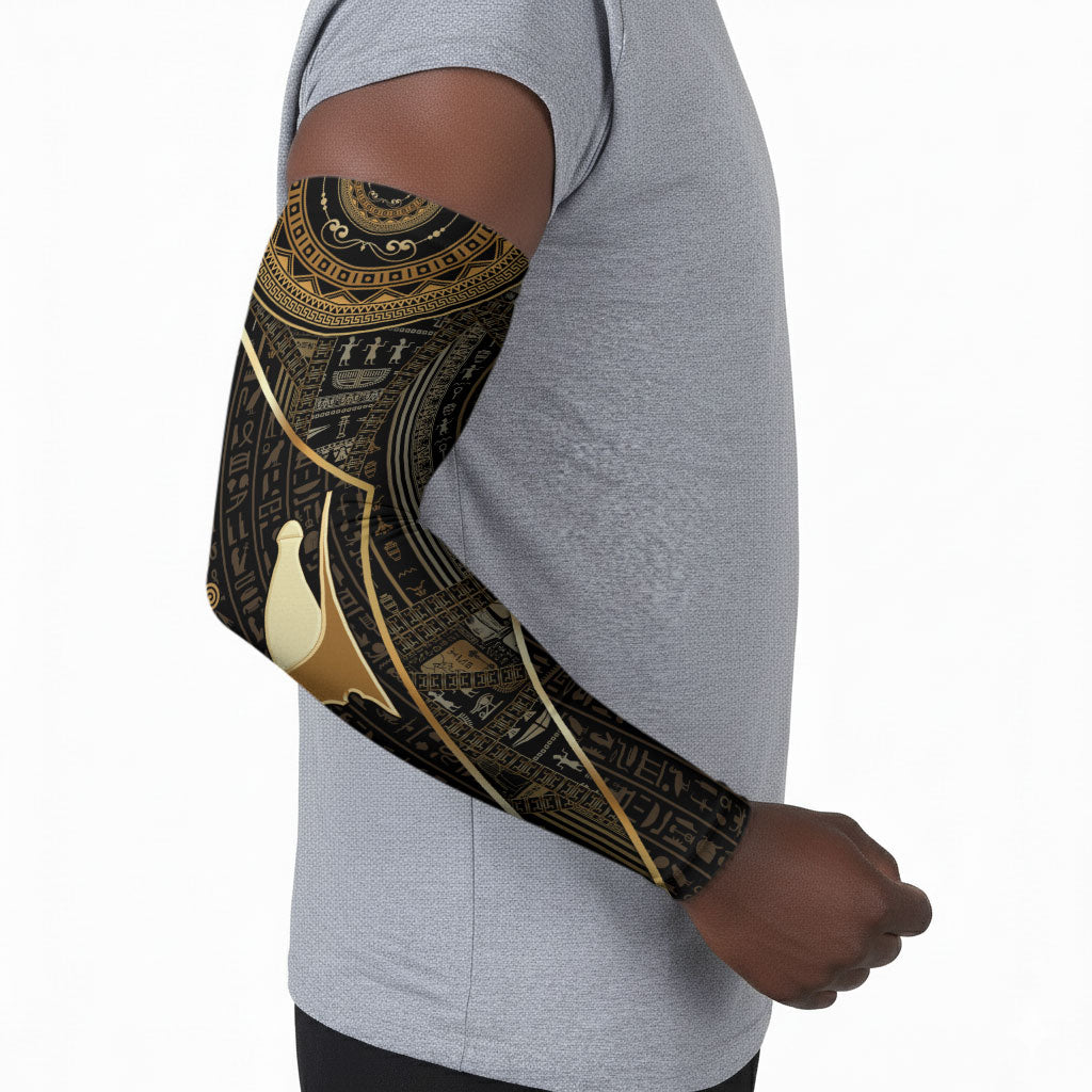 Egypt Pschent Crown Arm Sleeves Ancient Mythology Unified Pharaoh
