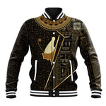 Egypt Pschent Crown Baseball Jacket Ancient Mythology Unified Pharaoh