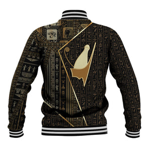 Egypt Pschent Crown Baseball Jacket Ancient Mythology Unified Pharaoh