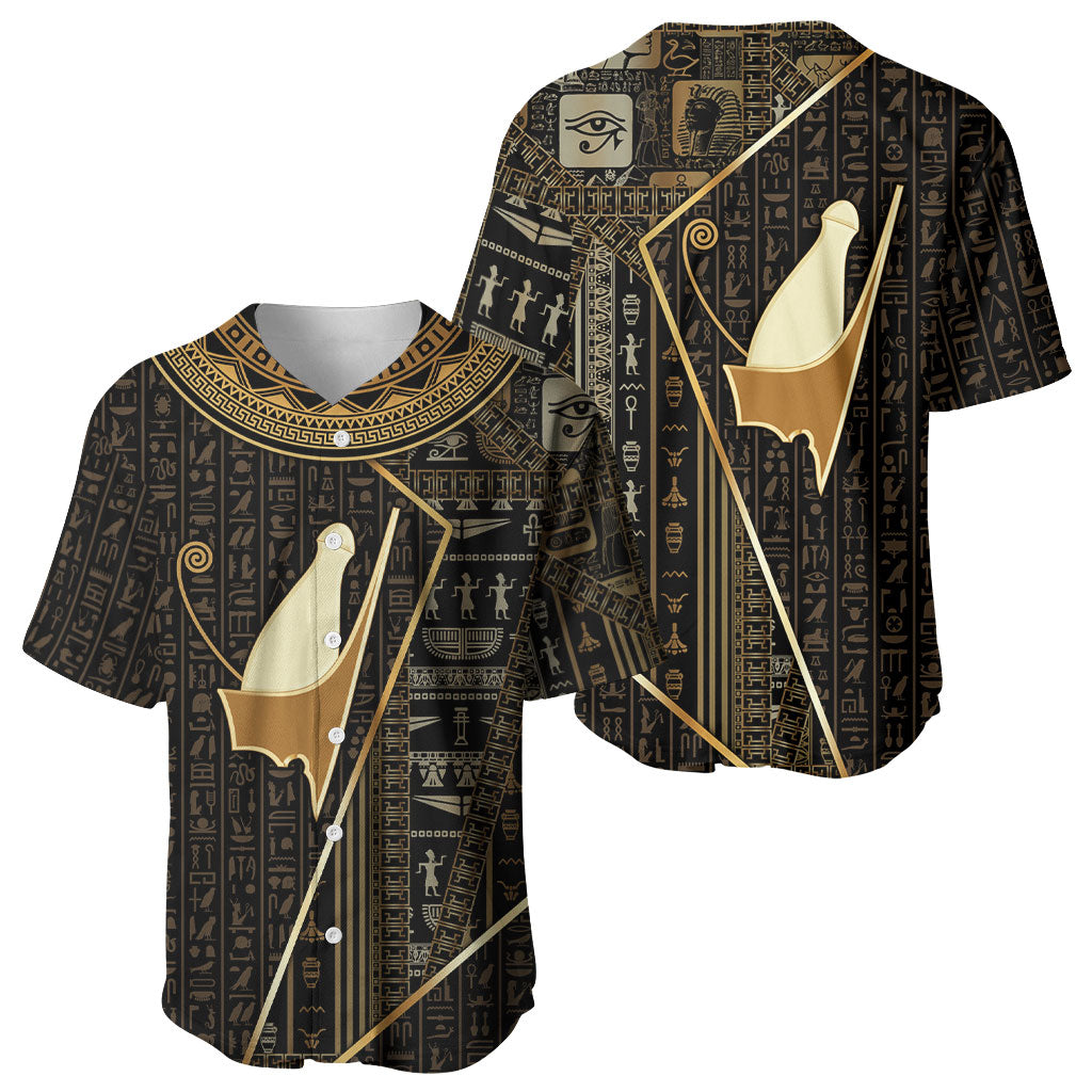 Egypt Pschent Crown Baseball Jersey Ancient Mythology Unified Pharaoh