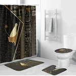 Egypt Pschent Crown Bathroom Set Ancient Mythology Unified Pharaoh