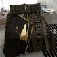 Egypt Pschent Crown Bedding Set Ancient Mythology Unified Pharaoh
