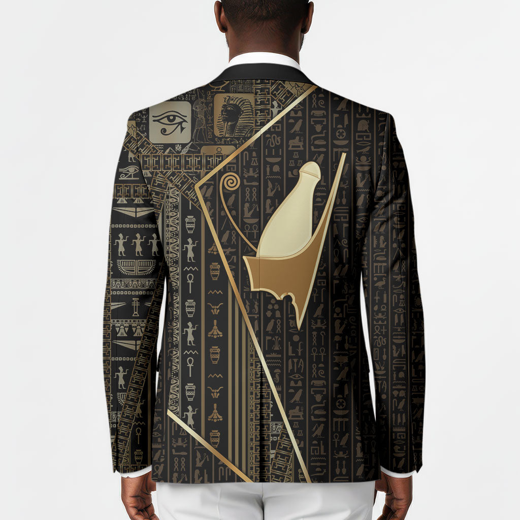 Egypt Pschent Crown Blazer Ancient Mythology Unified Pharaoh