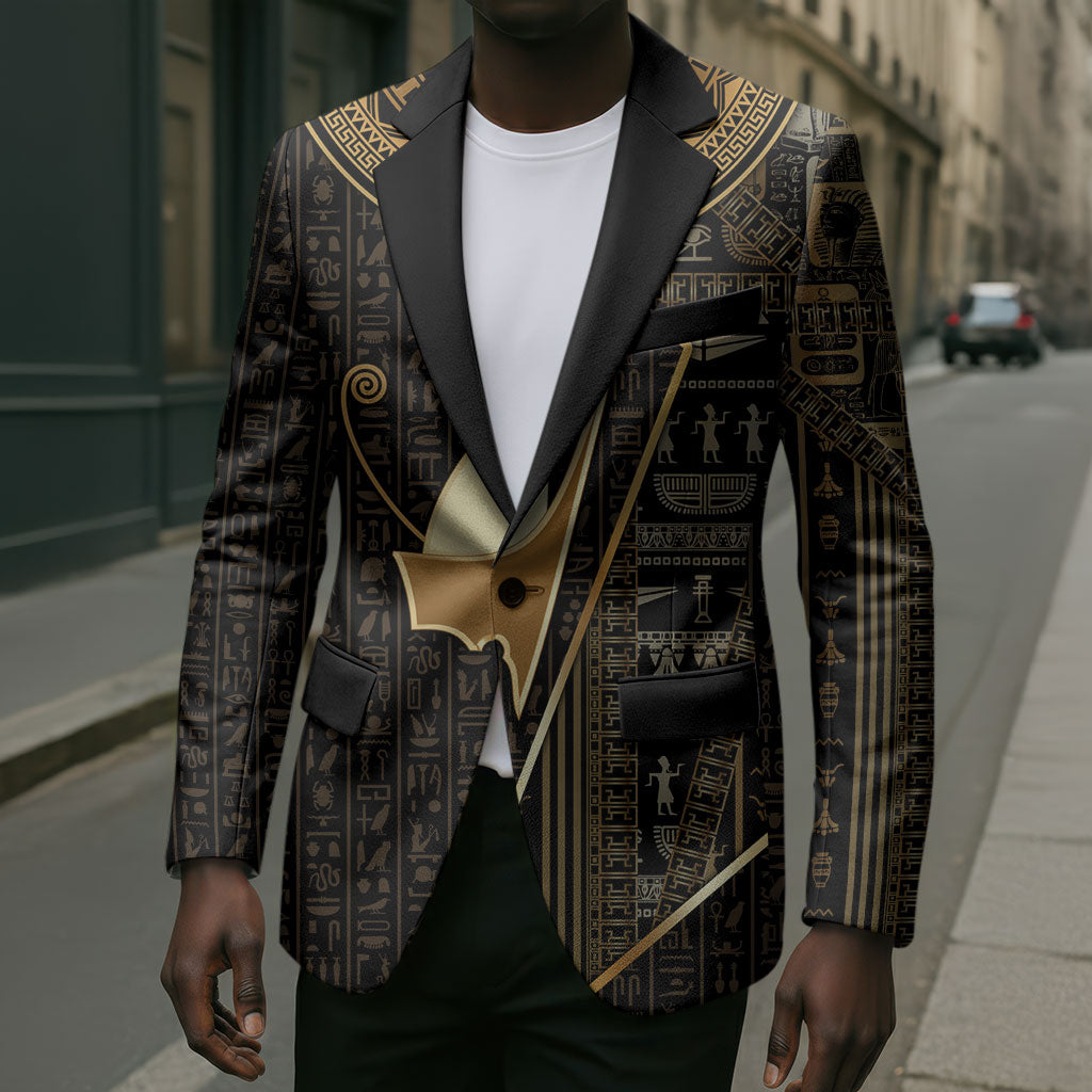 Egypt Pschent Crown Blazer Ancient Mythology Unified Pharaoh