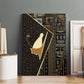 Egypt Pschent Crown Canvas Wall Art Ancient Mythology Unified Pharaoh