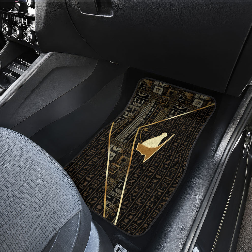 Egypt Pschent Crown Car Mats Ancient Mythology Unified Pharaoh