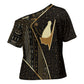Egypt Pschent Crown Cross Shoulder Shirt Ancient Mythology Unified Pharaoh