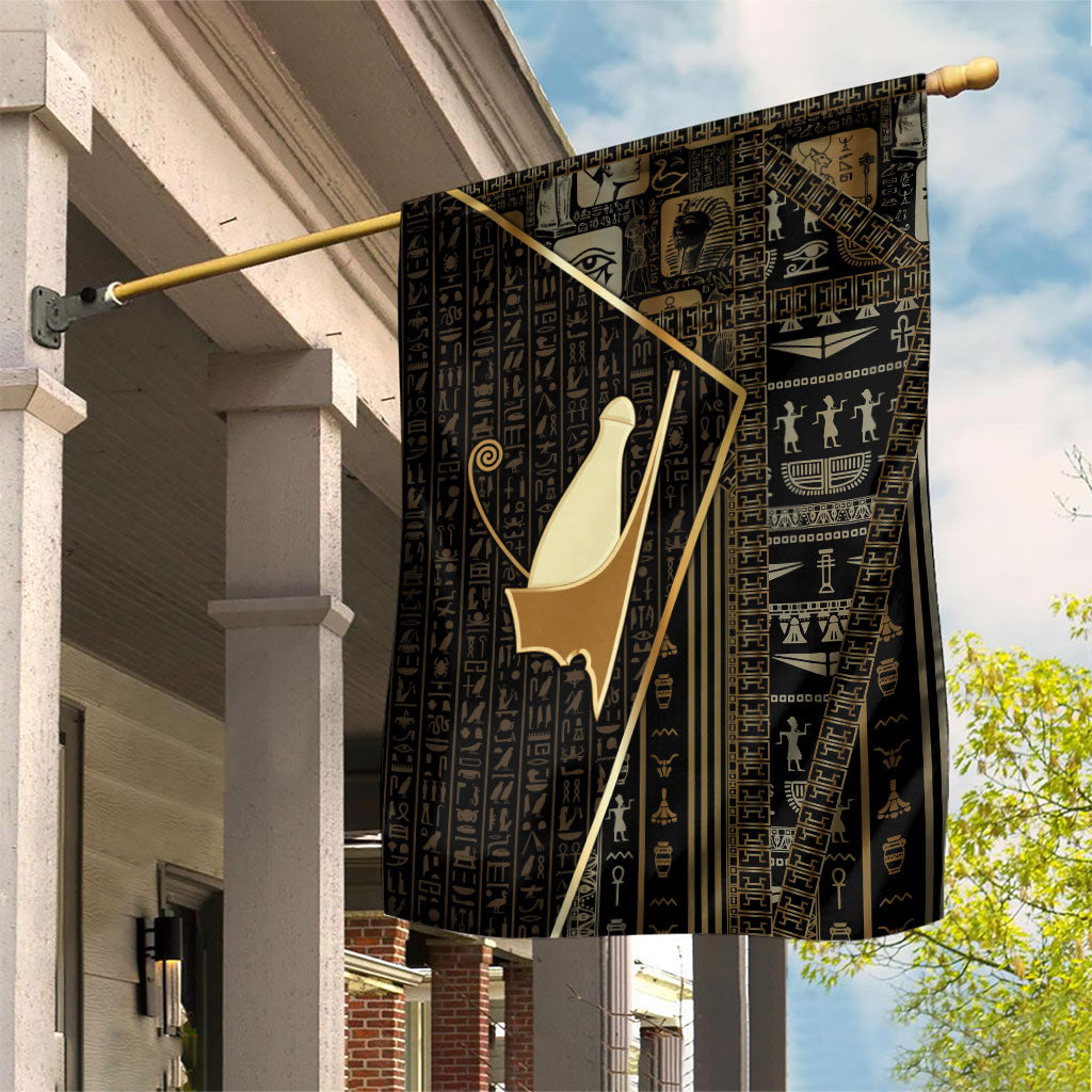Egypt Pschent Crown Garden Flag Ancient Mythology Unified Pharaoh
