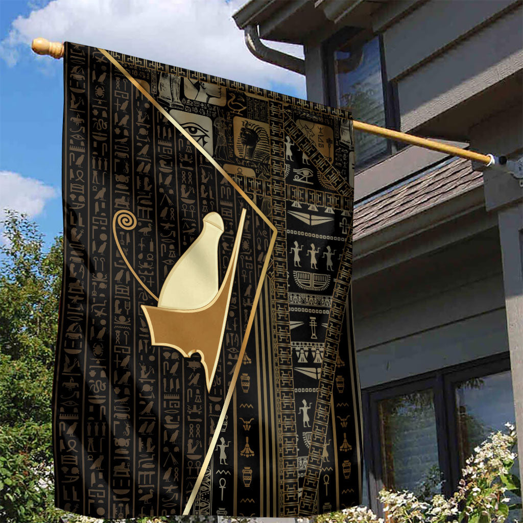 Egypt Pschent Crown Garden Flag Ancient Mythology Unified Pharaoh
