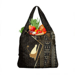Egypt Pschent Crown Grocery Bag Ancient Mythology Unified Pharaoh