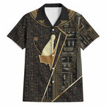 Egypt Pschent Crown Hawaiian Shirt Ancient Mythology Unified Pharaoh