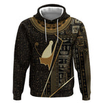 Egypt Pschent Crown Hoodie Ancient Mythology Unified Pharaoh