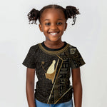 Egypt Pschent Crown Kid T shirt Ancient Mythology Unified Pharaoh
