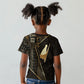 Egypt Pschent Crown Kid T shirt Ancient Mythology Unified Pharaoh