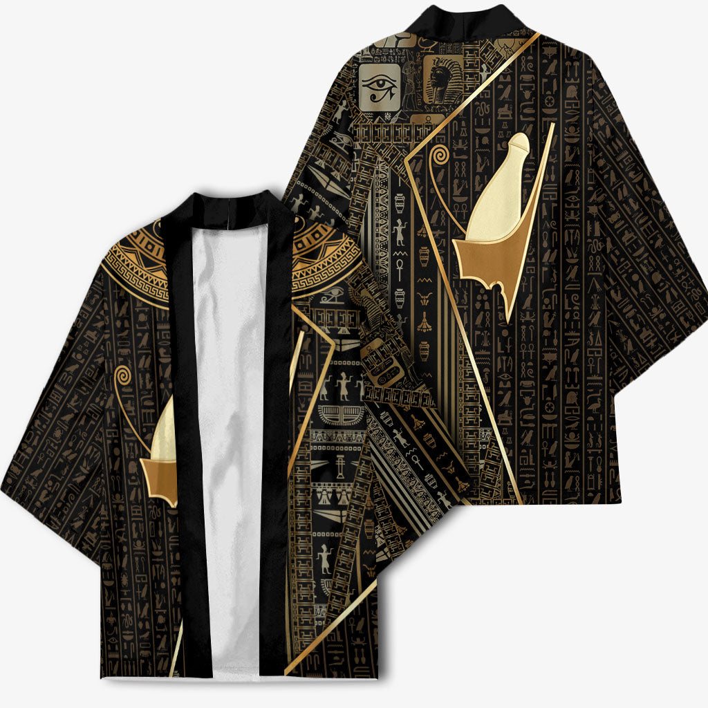 Egypt Pschent Crown Kimono Ancient Mythology Unified Pharaoh