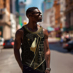 Egypt Pschent Crown Men Tank Top Ancient Mythology Unified Pharaoh