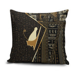 Egypt Pschent Crown Pillow Cover Ancient Mythology Unified Pharaoh