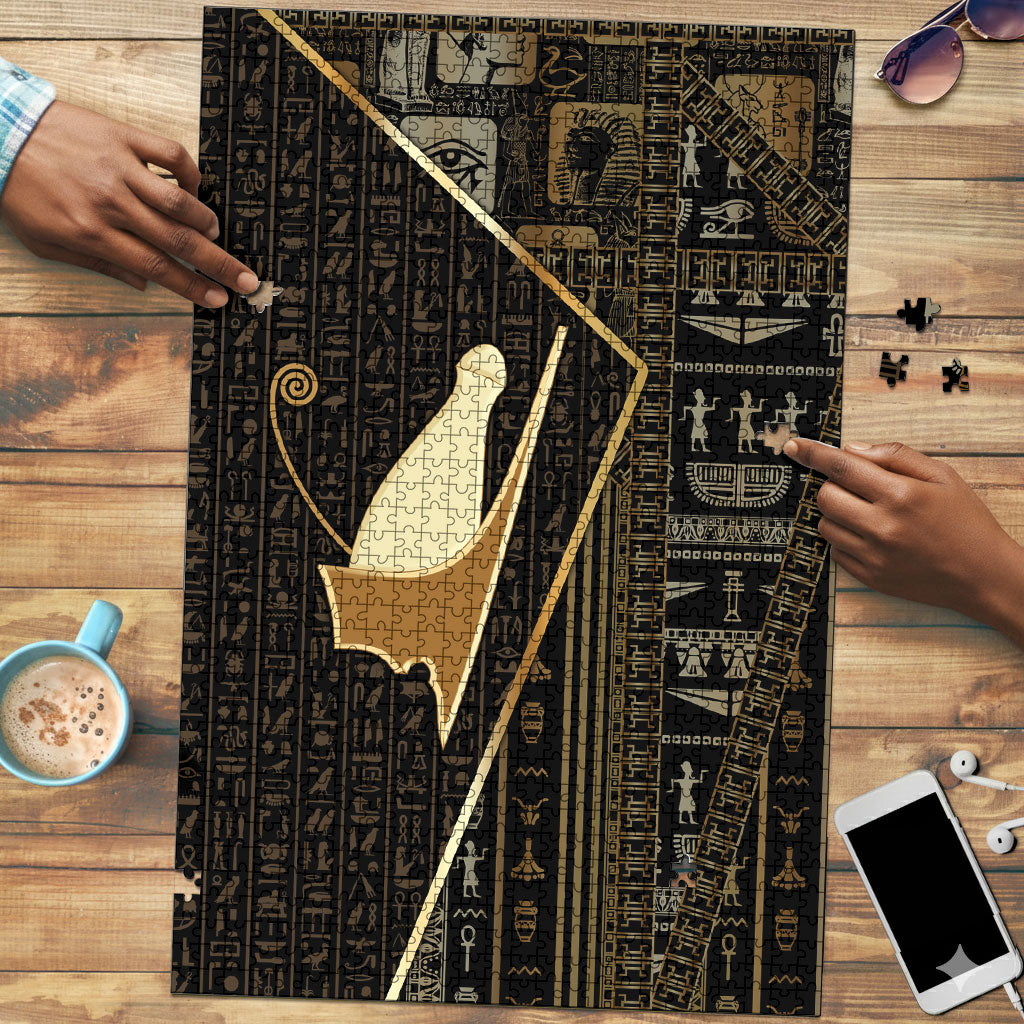 Egypt Pschent Crown Puzzle Ancient Mythology Unified Pharaoh