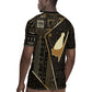 Egypt Pschent Crown Rugby Jersey Ancient Mythology Unified Pharaoh
