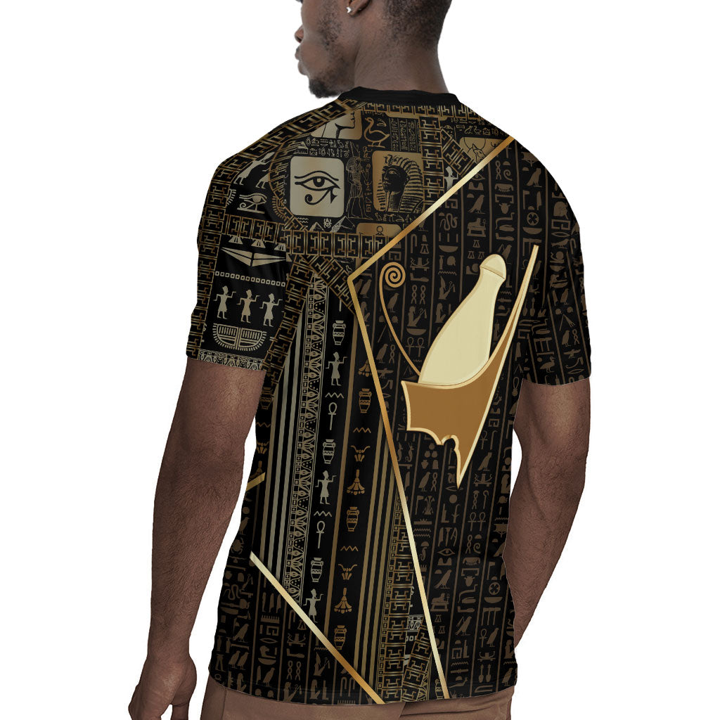 Egypt Pschent Crown Rugby Jersey Ancient Mythology Unified Pharaoh