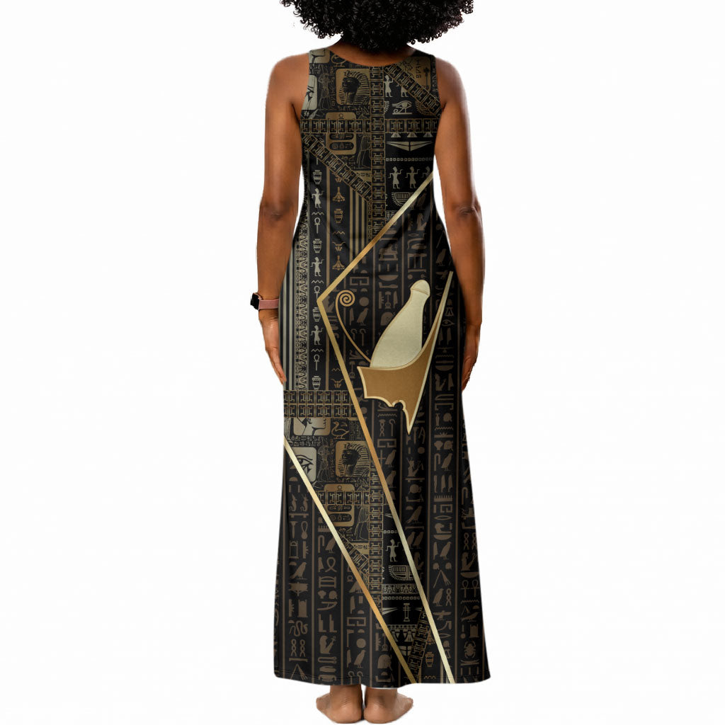 Egypt Pschent Crown Tank Maxi Dress Ancient Mythology Unified Pharaoh