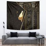 Egypt Pschent Crown Tapestry Ancient Mythology Unified Pharaoh