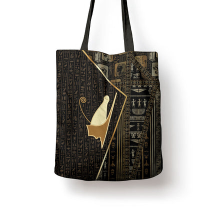 Egypt Pschent Crown Tote Bag Ancient Mythology Unified Pharaoh