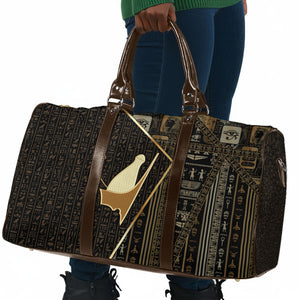 Egypt Pschent Crown Travel Bag Ancient Mythology Unified Pharaoh