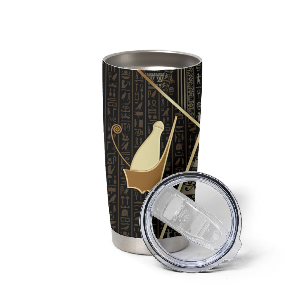 Egypt Pschent Crown Tumbler Cup Ancient Mythology Unified Pharaoh