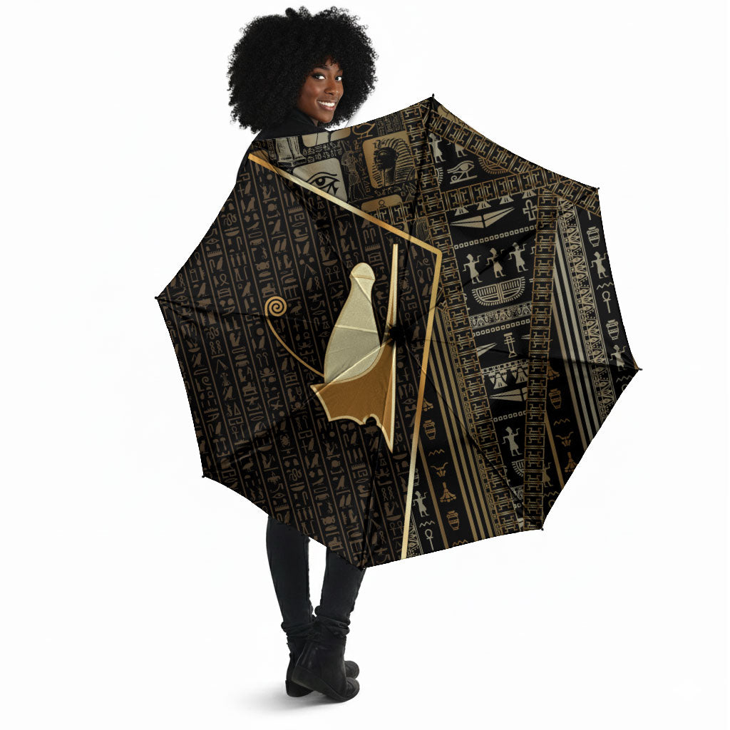 Egypt Pschent Crown Umbrella Ancient Mythology Unified Pharaoh