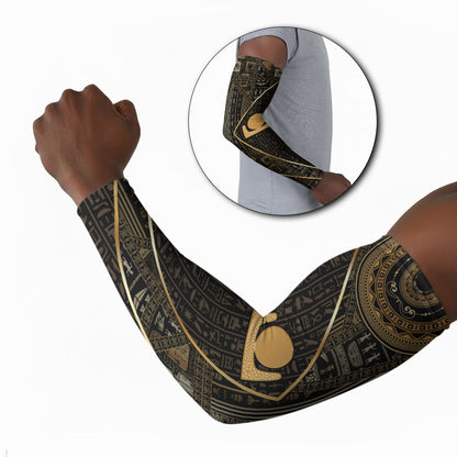 Egypt Akhet Arm Sleeves Ancient Mythology Horizon Sun Disk