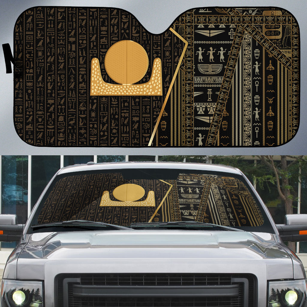 Egypt Akhet Auto Sun Shade Ancient Mythology Horizon Sun Disk
