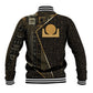 Egypt Akhet Baseball Jacket Ancient Mythology Horizon Sun Disk