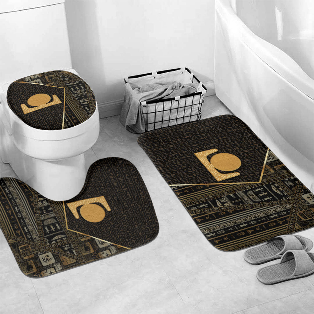 Egypt Akhet Bathroom Set Ancient Mythology Horizon Sun Disk