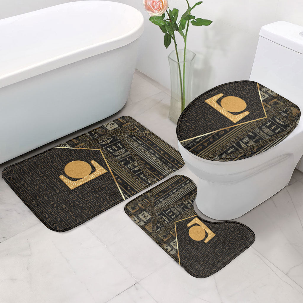 Egypt Akhet Bathroom Set Ancient Mythology Horizon Sun Disk