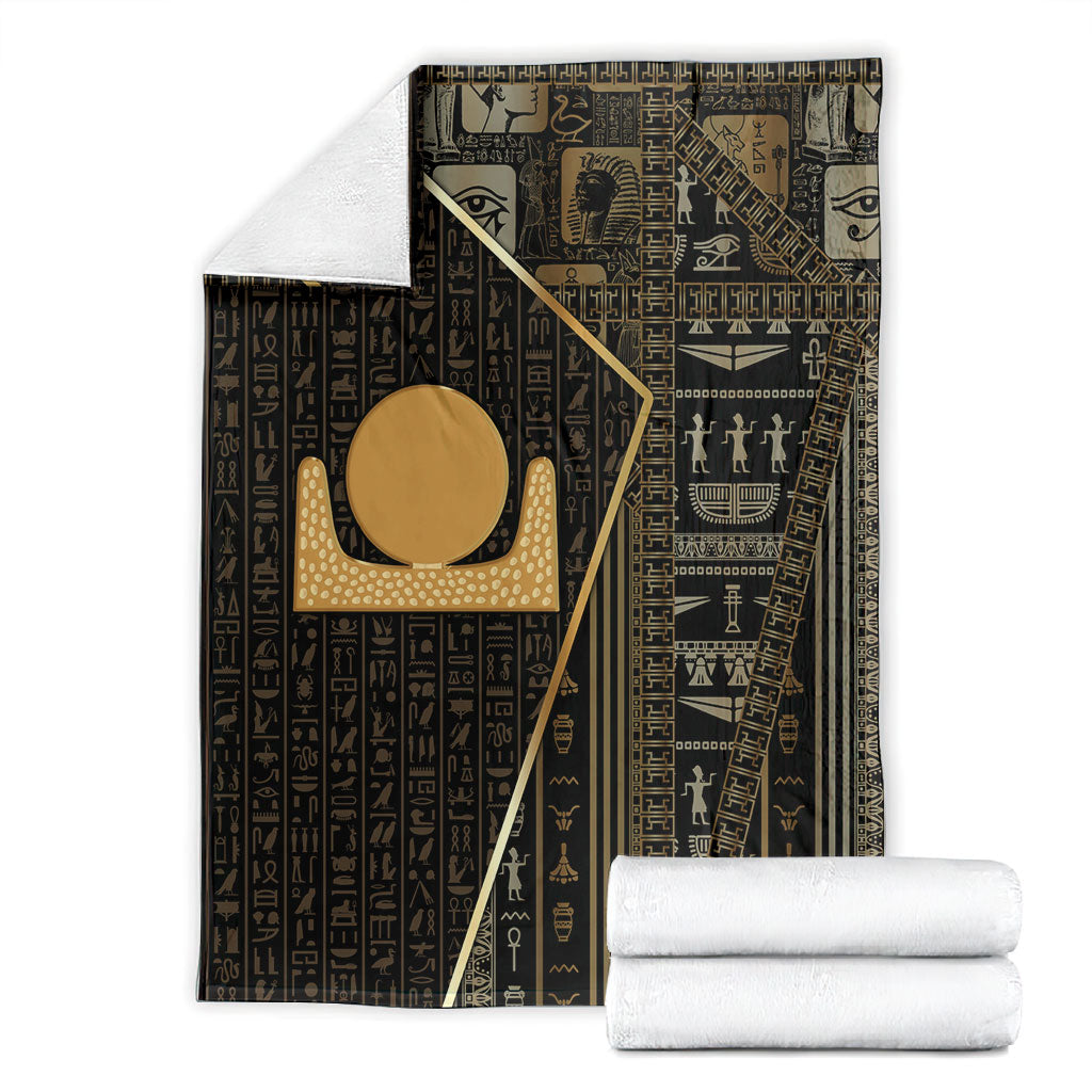 Egypt Akhet Blanket Ancient Mythology Horizon Sun Disk
