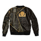 Egypt Akhet Bomber Jacket Ancient Mythology Horizon Sun Disk